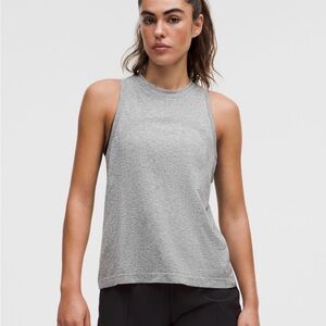 Lululemon Athletica Swiftly Relaxed Gray Tank Top - NEW